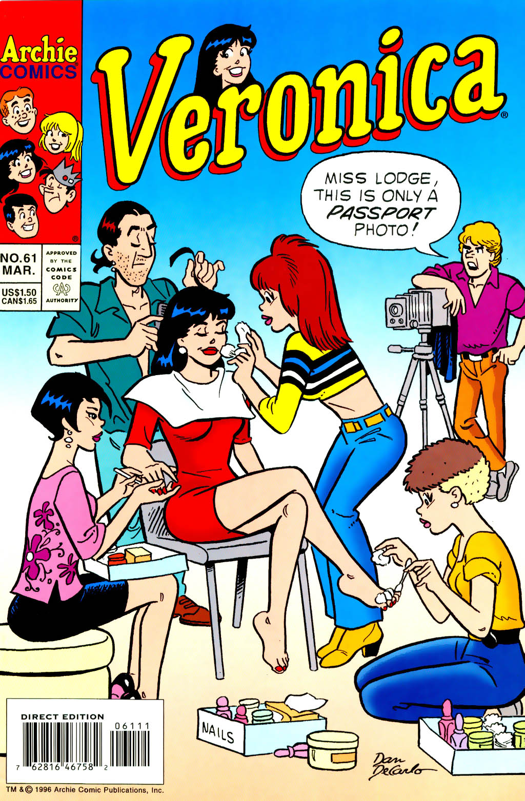 Read online Veronica comic -  Issue #61 - 1