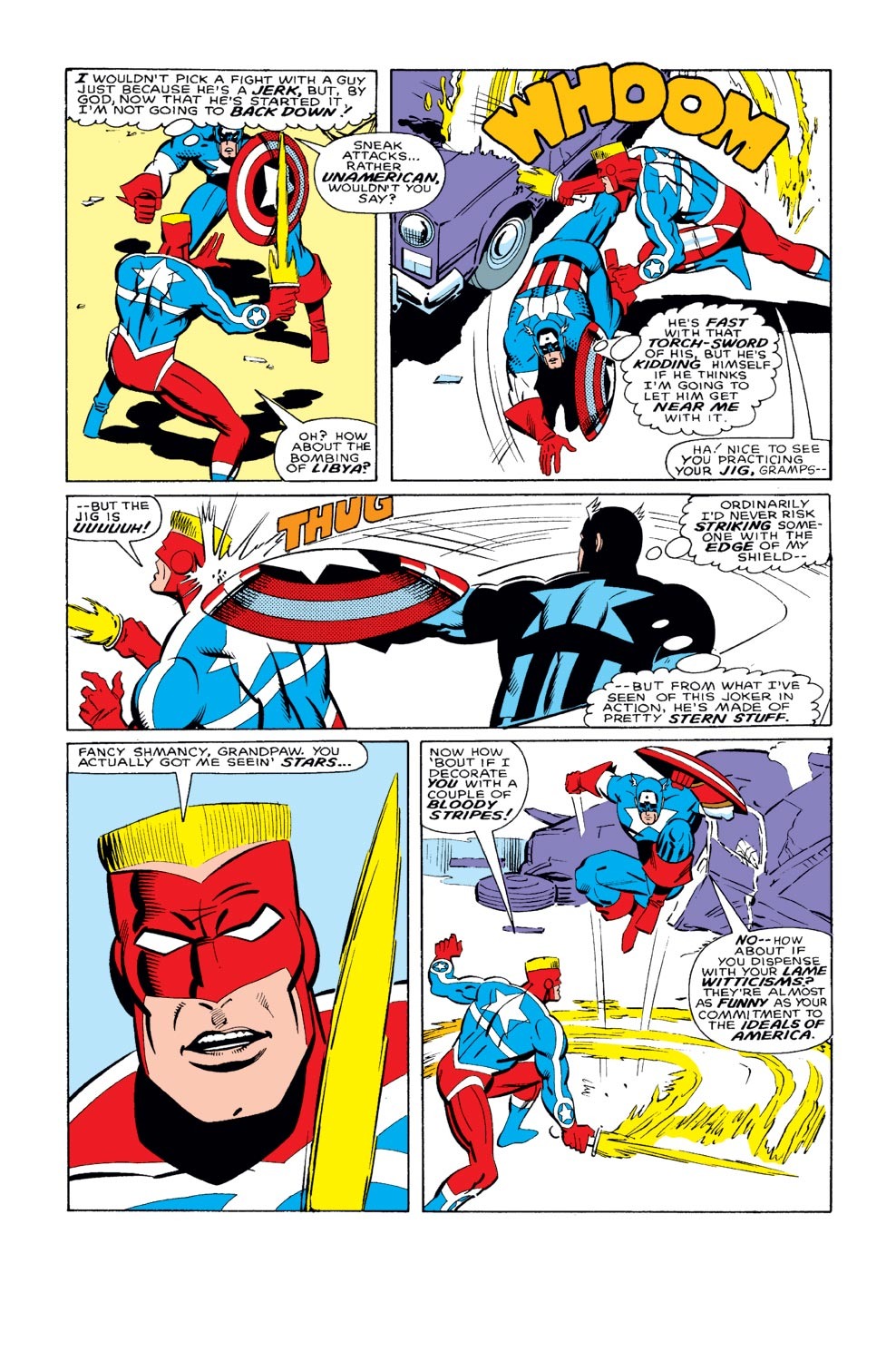 Read online Captain America (1968) comic -  Issue #327 - 17