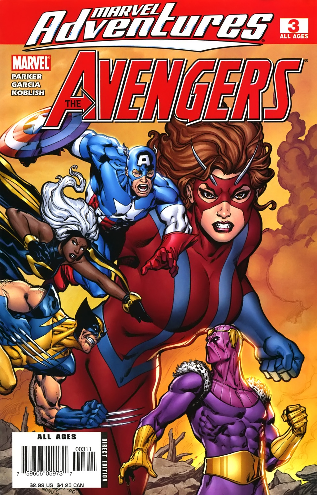 Read online Marvel Adventures The Avengers comic -  Issue #3 - 1