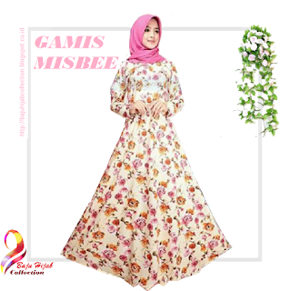 Gamis Misbee Motif Bunga