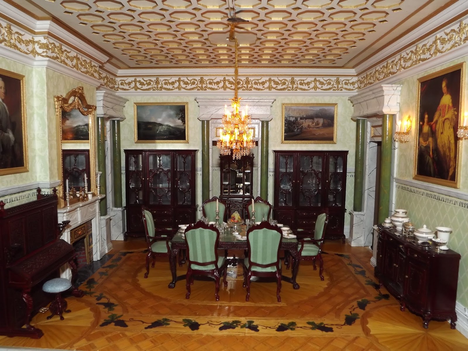 dollhouse dining room