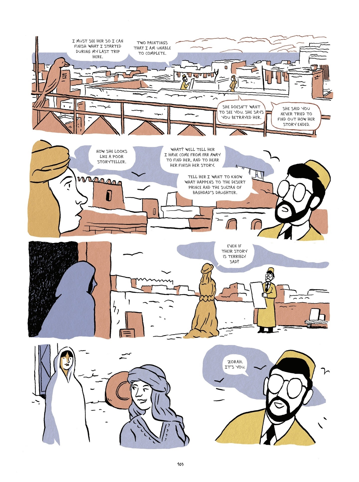 Read online Tangier in the Rain comic -  Issue # TPB - 100