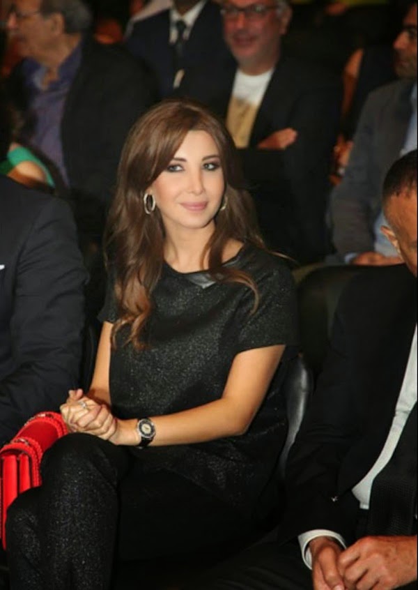 صورة نانسي عجرم تحضر حفل