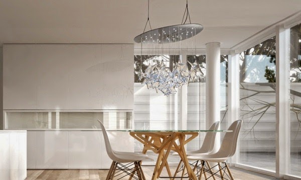Ideas for interior lighting with spectacular designer lamps