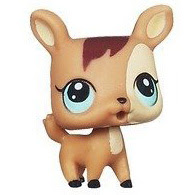 Littlest Pet Shop Mommy and Baby Deer (#3584) Pet