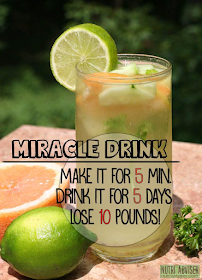 Miracle Drink: Make It For 5 Minutes, Drink It For 5 Days, Lose 10 Pounds!