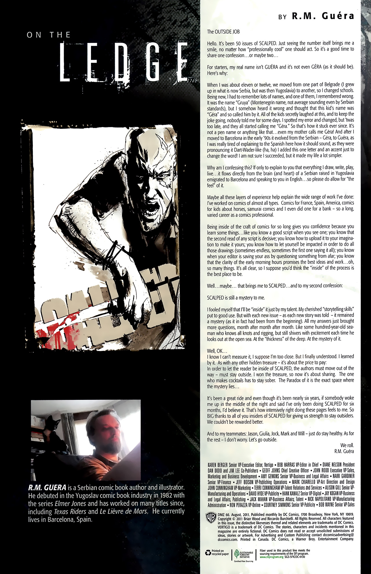 Read online DMZ (2006) comic -  Issue #66 - 24