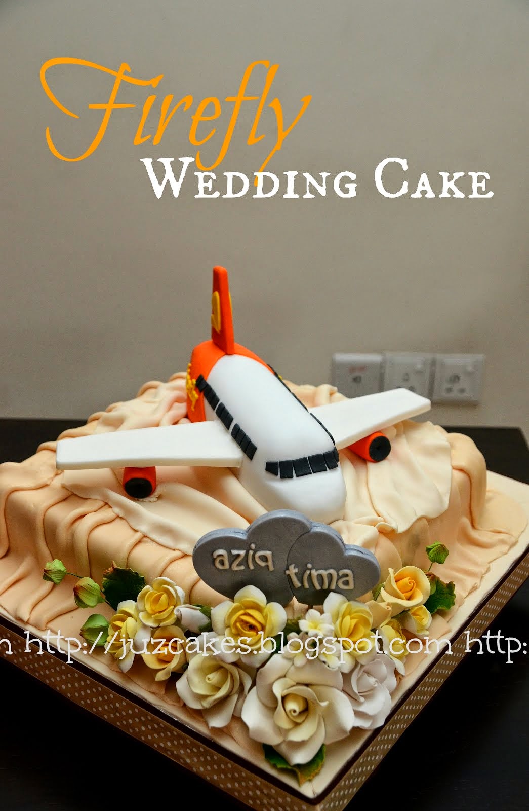 Firefly Wedding Cake