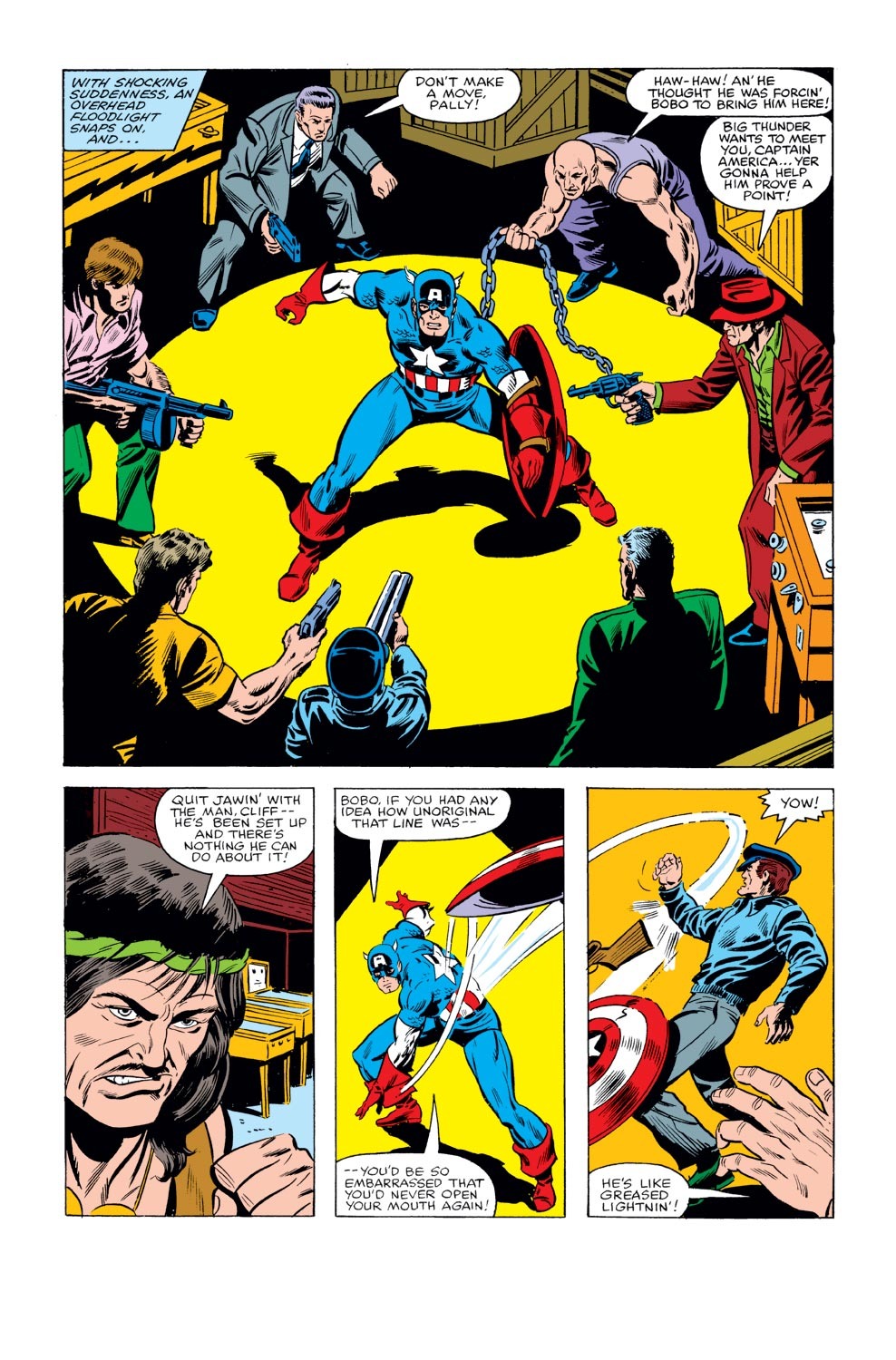 Captain America (1968) Issue #240 #155 - English 9