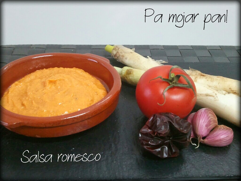 Diferencia Entre Salsa Romesco Y Salsa Calçots pa mojar pan!: Salsa romesco