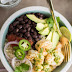 Healthy Cilantro Lime Shrimp Burrito Bowls