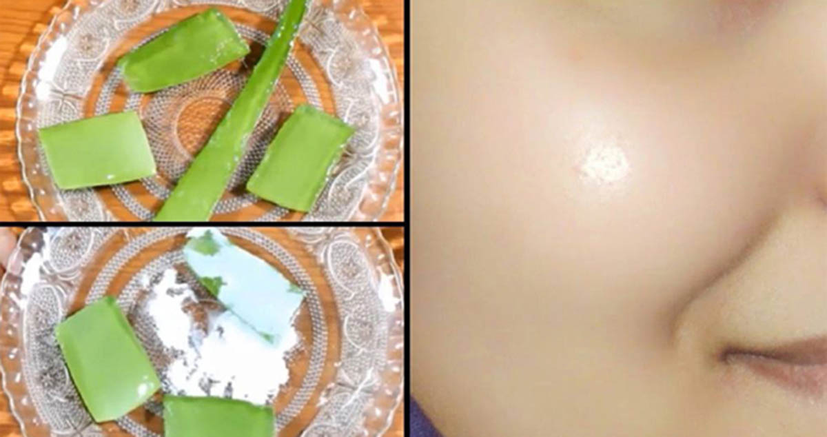 протирать лицо алоэ