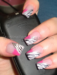 pink zebra nail nails designs another super