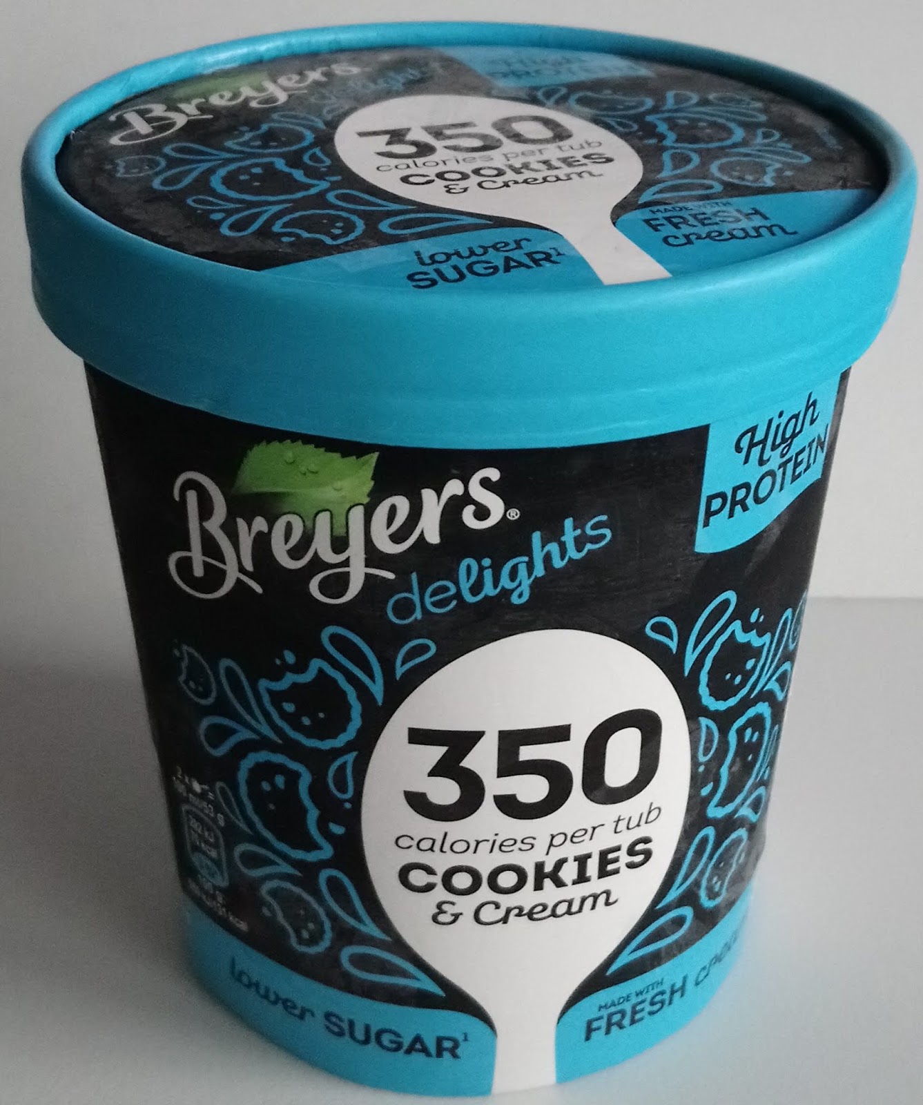 Chwile zasłodzenia lody Breyers Delights Cookies & Cream