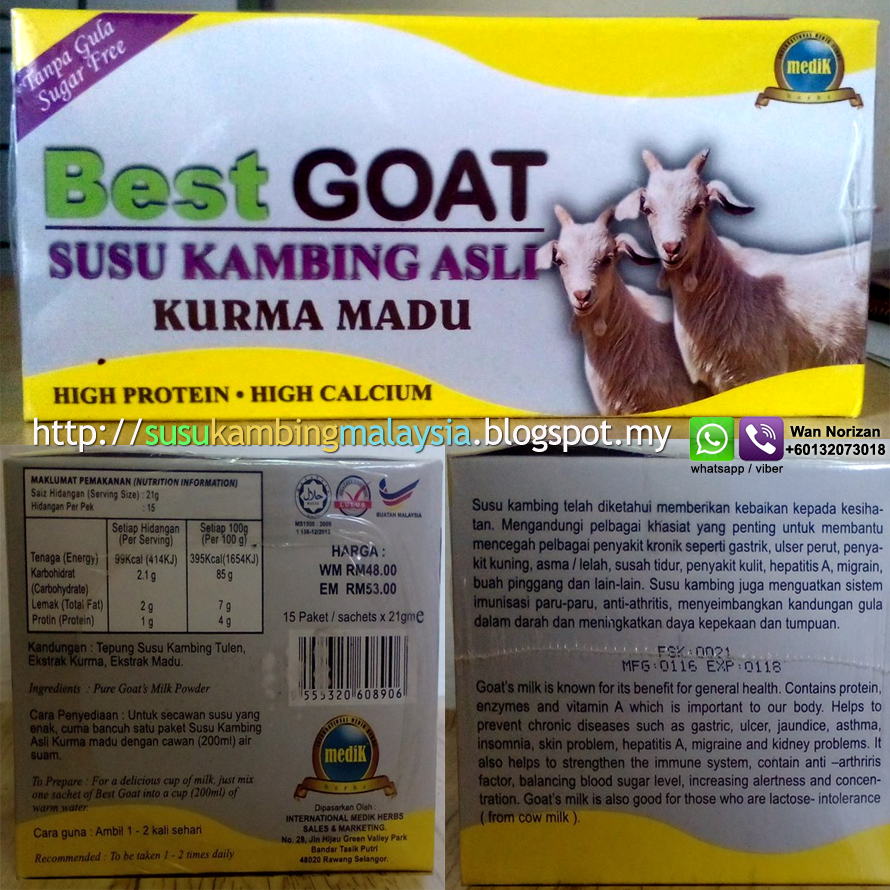 Susu Kambing Asli Best Goat: Best Goat - Susu Kambing Asli ...
