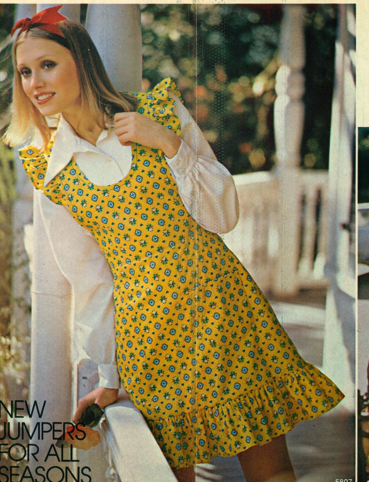 gold country girls: Patterns From The Past: Simplicity 5807 - A Sweet ...