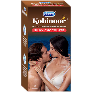 Durex Kohinoor Silky Chocolate Flavored Condoms