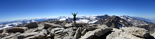 Panoramic shot of me on the summit.