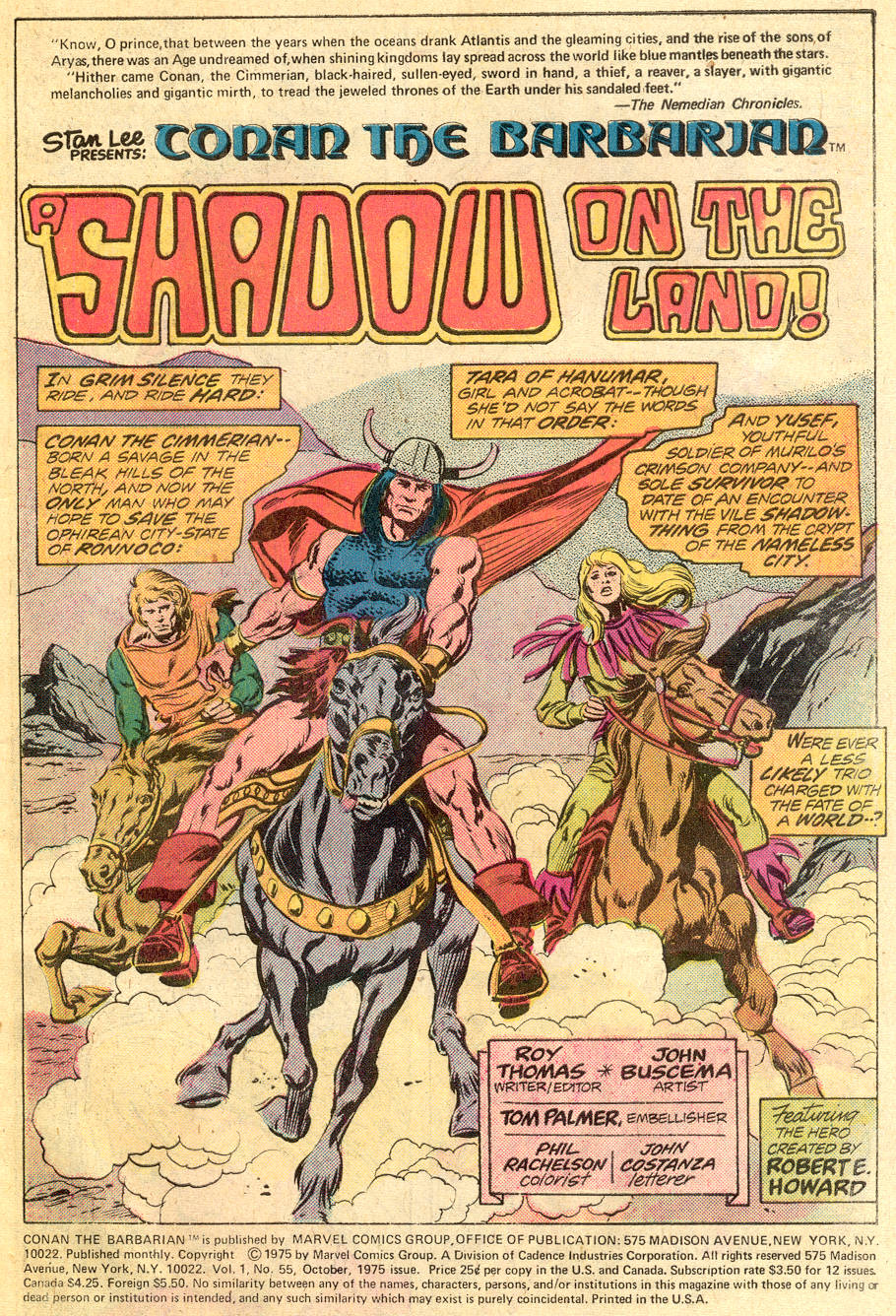 Read online Conan the Barbarian (1970) comic -  Issue #55 - 2