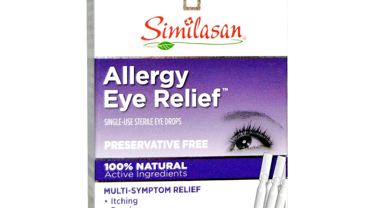 Symptoms Of Allergic Reaction To Eye Drops Allergy Allergy Choices