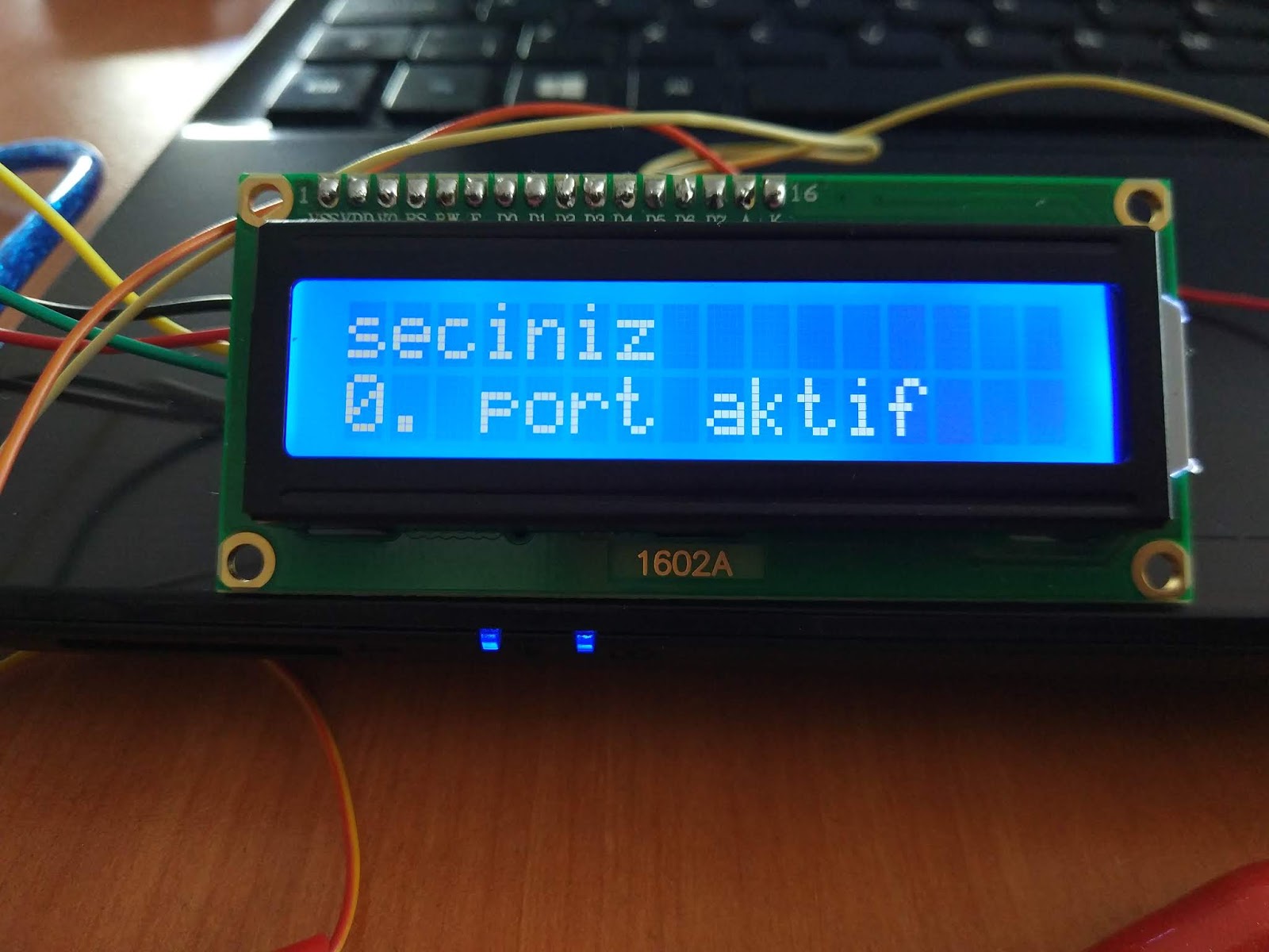 Arduino Pot ile Port Kontrol