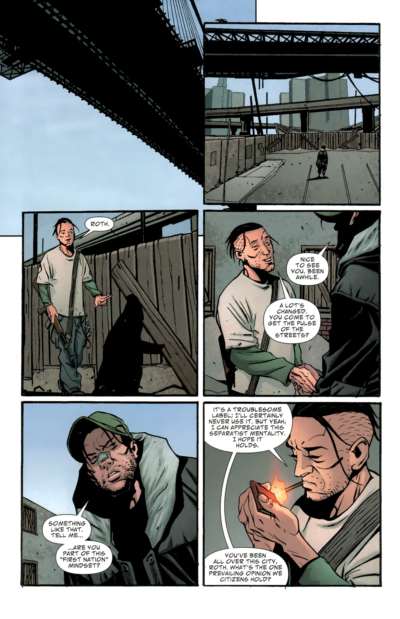 Read online DMZ (2006) comic -  Issue #68 - 15