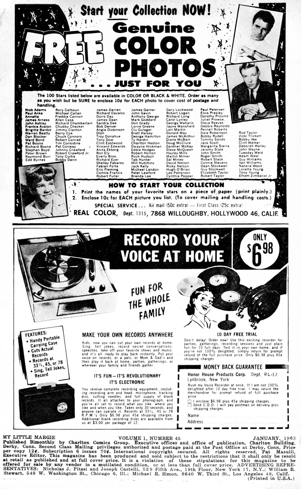 Read online My Little Margie (1954) comic -  Issue #45 - 2