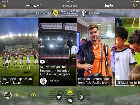 Juventus Live - Parla con i tuoi amici mentre guardi la Juve in TV