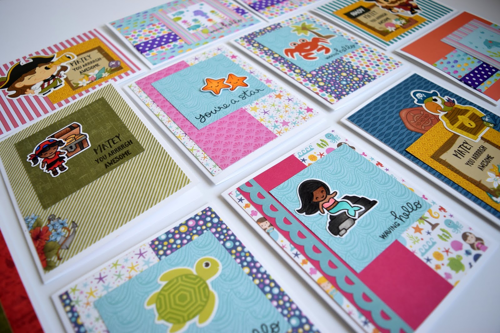Jess Crafts 10+ Cards 1 Kit Scrapping for Less June Flavor of the Month
