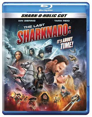 The Last Sharknado Its About Time Blu Ray