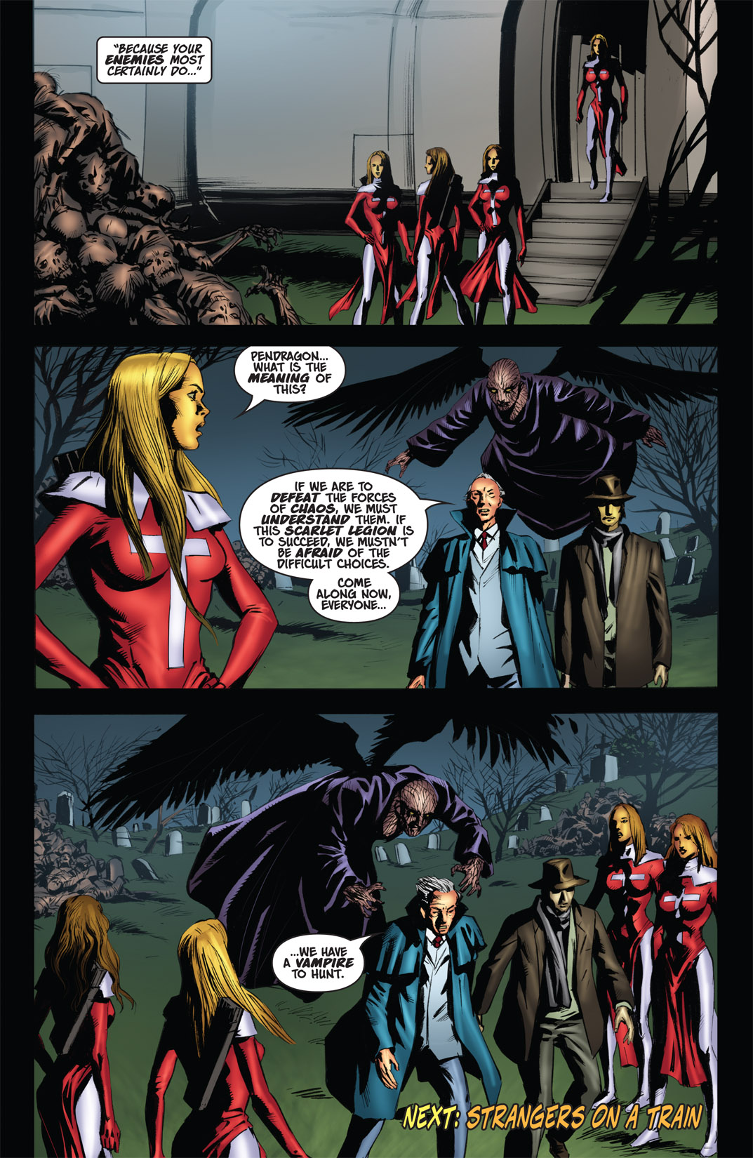 Read online Vampirella and the Scarlet Legion comic -  Issue # TPB - 52