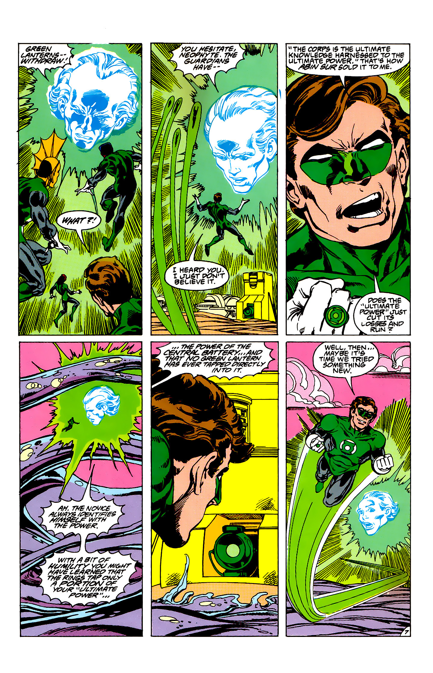 Read online Green Lantern: Emerald Dawn comic -  Issue #6 - 8