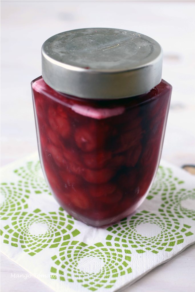 Mango & Tomato What to do with sour cherries? Sour Cherry Compote Recipe