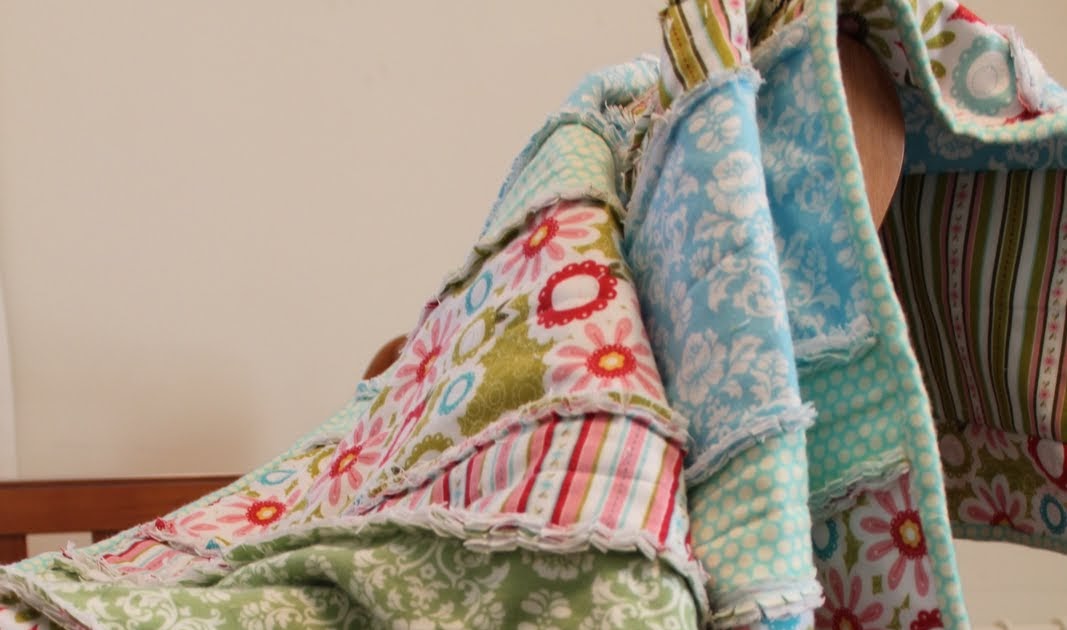 do it yourself divas DIY Flannel Baby Rag Quilt REPOSTED