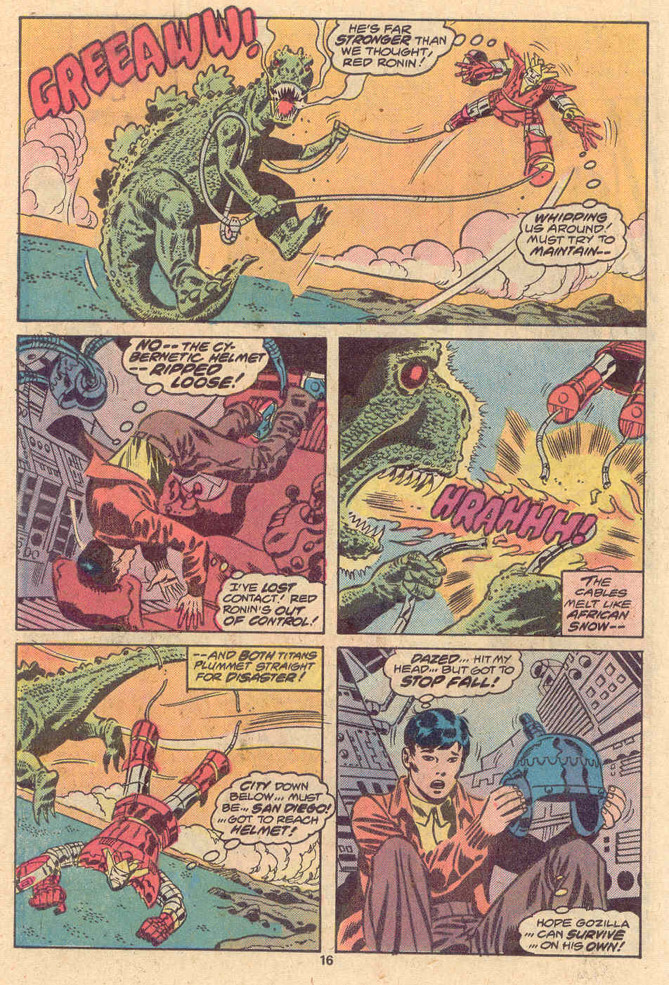 Read online Godzilla (1977) comic -  Issue #8 - 11