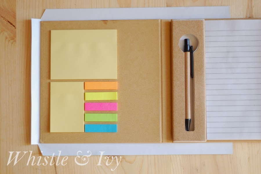 Paper-Covered Notebooks - Turn a drab paper notebook into a fabulous personalized accessory!