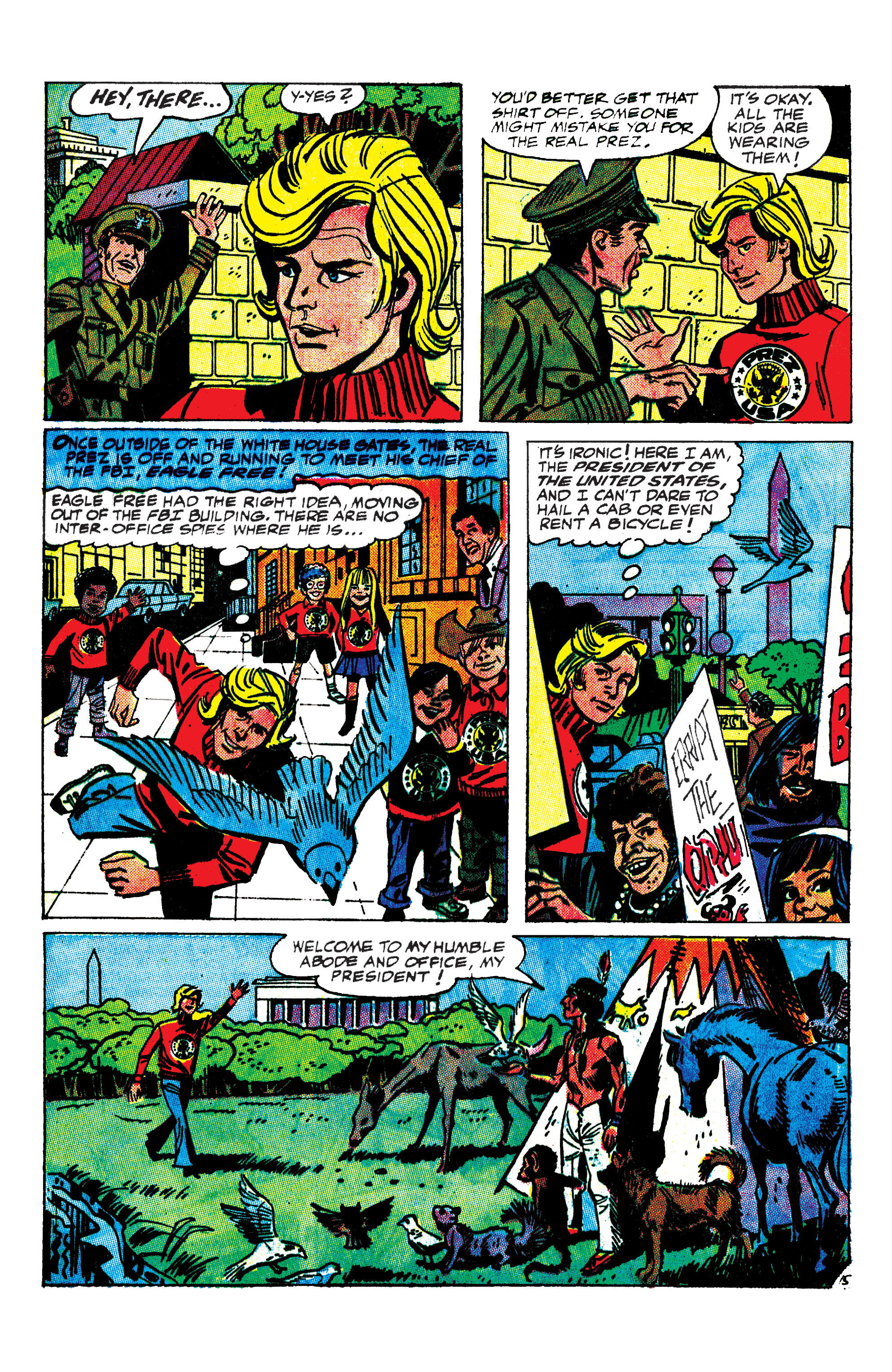 Read online Prez (1973) comic -  Issue #2 - 16