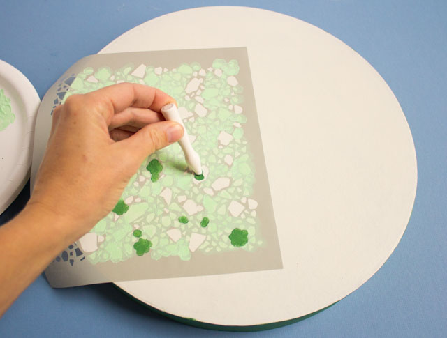 How to make stenciled terrazzo gift boxes #terrazzo How to make stenciled terrazzo gift boxes #terrazzo