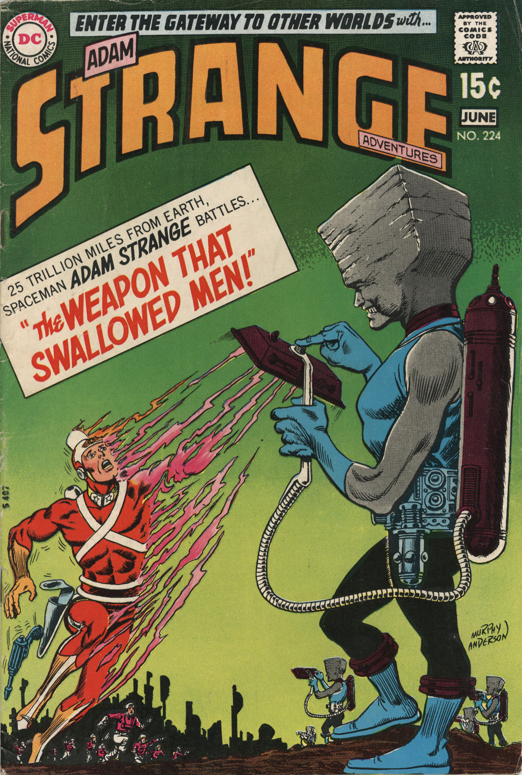 Strange Adventures (1950) issue 224 - Page 1