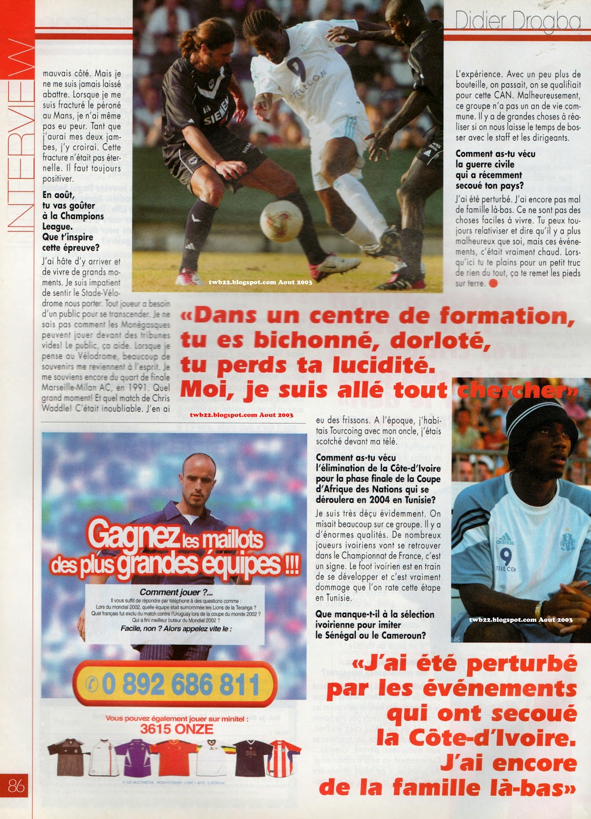 TWB22 Championnat de France 2003 2004 Rc Strasbourg Marseille