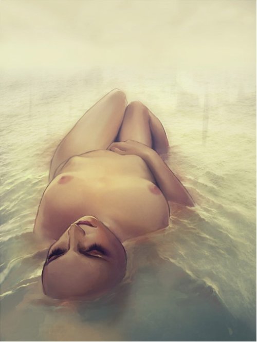 jake wallace ilustração pintura digital mulheres nuas sensual beleza