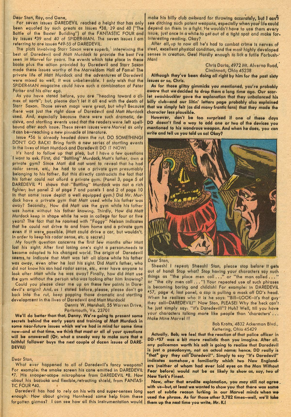 Read online Daredevil (1964) comic -  Issue #61 - 33