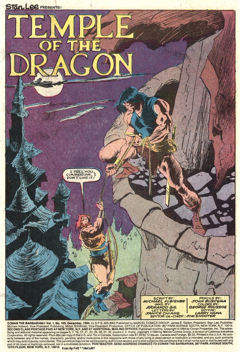 Read online Conan the Barbarian (1970) comic -  Issue #165 - 2