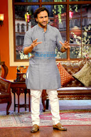 Saif Alikhan promotes 'Bullett Raja' on Comedy Nights with Kapil