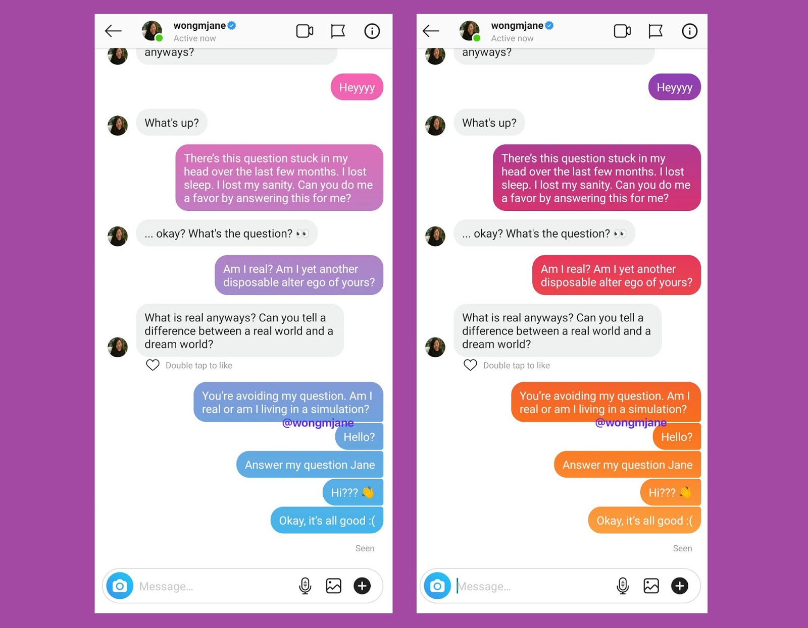 Instagram Dm Template