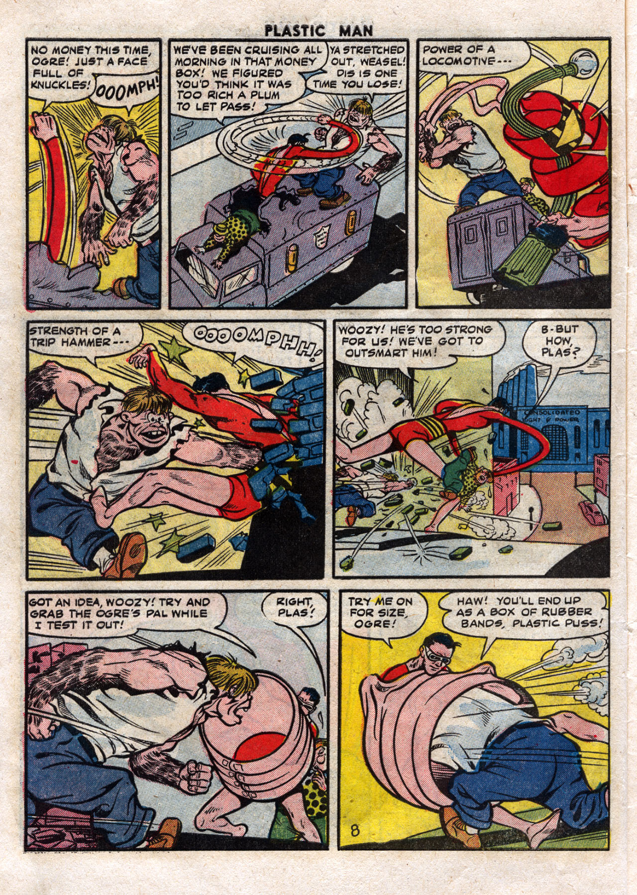 Read online Plastic Man (1943) comic -  Issue #45 - 10
