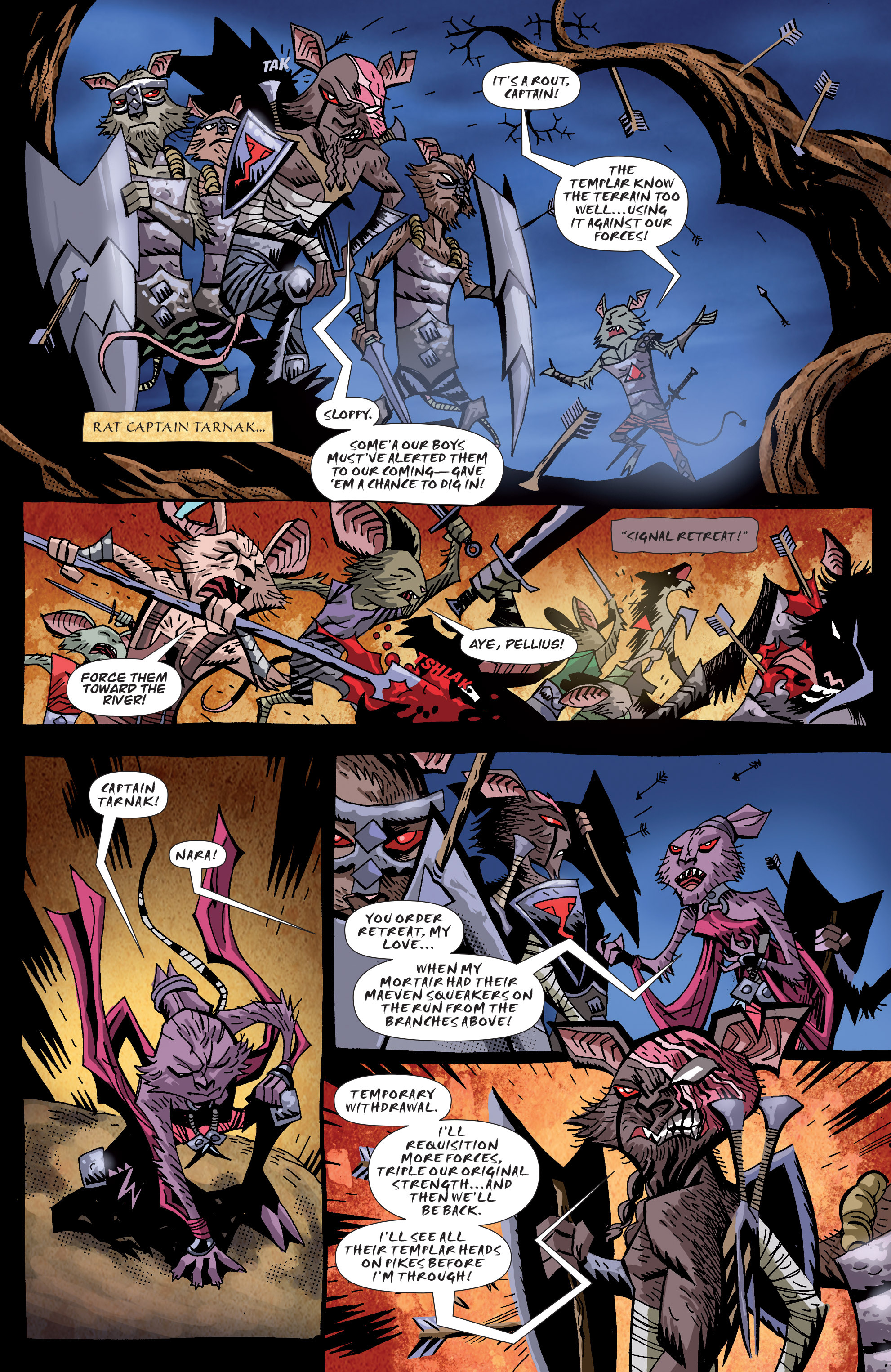 Read online The Mice Templar Volume 3: A Midwinter Night's Dream comic -  Issue # _TPB - 77
