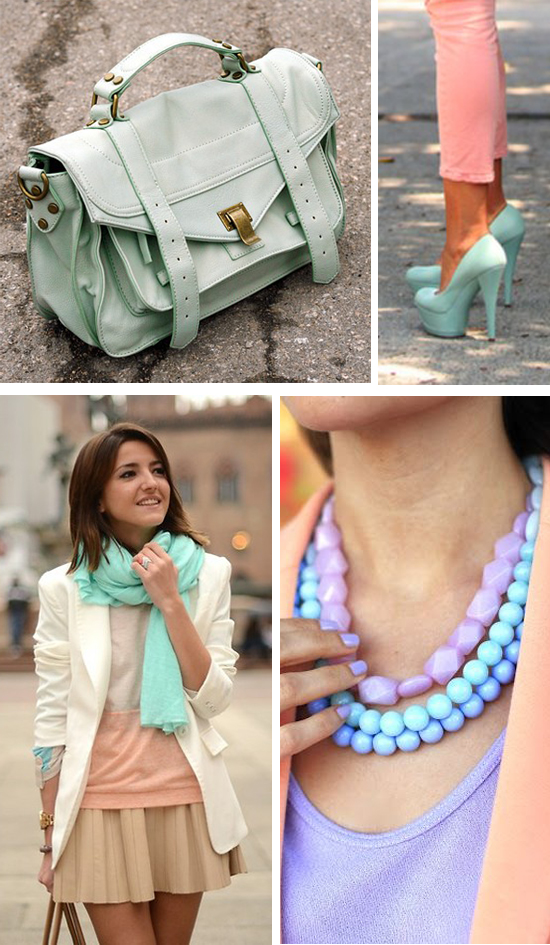 Ruby + Swallow: On trend: Powder Pastels