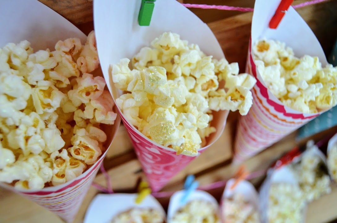 El Rincón de la Mariposa Palomitas de Purpurina