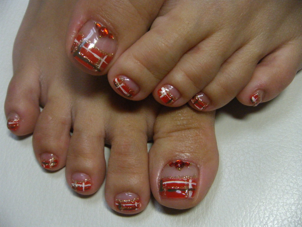 Winter Toe Nail Art for Beginners - wide 4